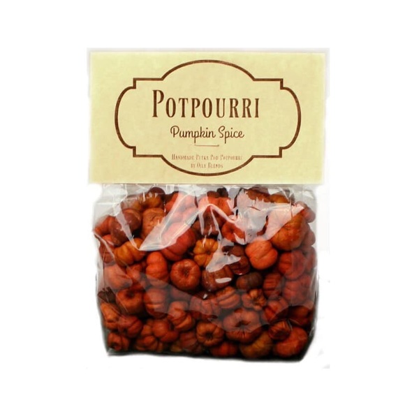 Mini Pumpkin Potpourri || Artisan Made || USA - Picture 4 of 5